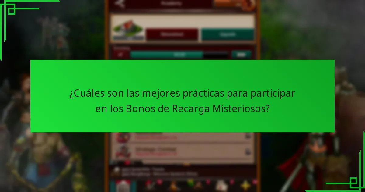 ¿Cómo se comparan los Bonos de Recarga Misteriosos con otras recompensas?